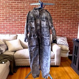 NORMA KAMALI TURTLE CARGO JUMPSUIT